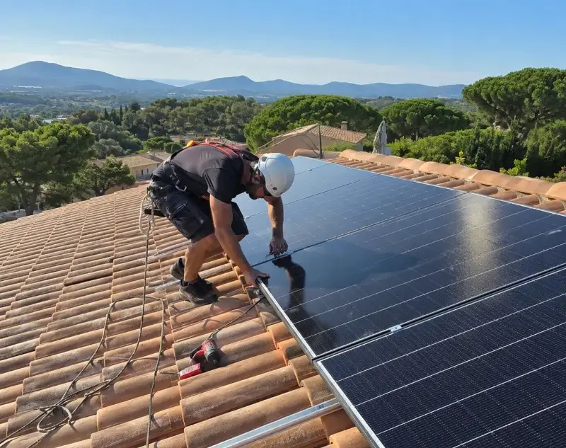 Installateur panneaux solaires Saint-Julien-de-Lampon — pose photovoltaïque sur toiture