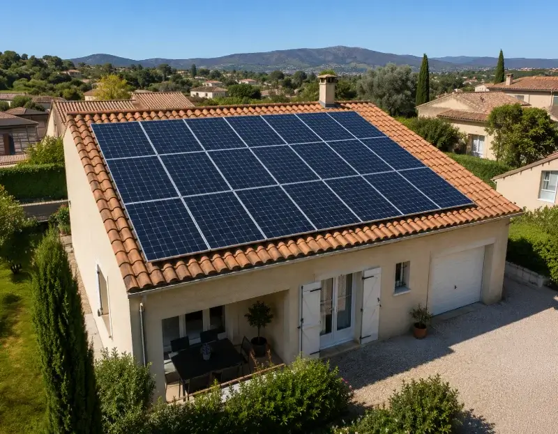 Prime à l'autoconsommation panneaux solaires Saint-Julien-de-Lampon — aide financière de l'État